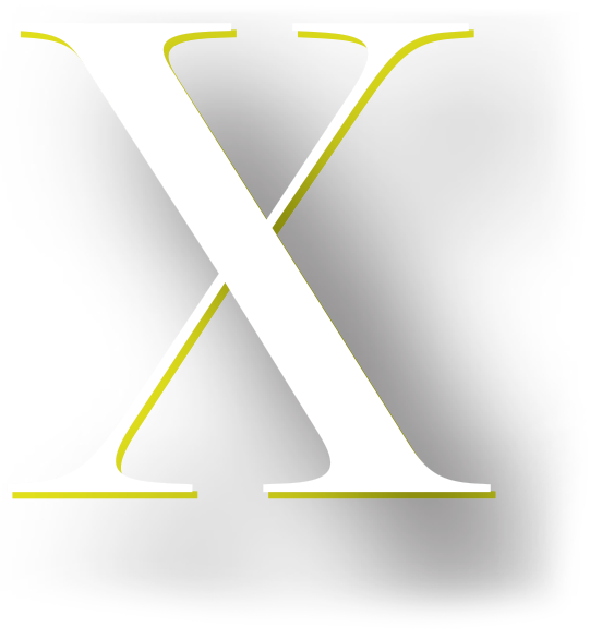 Image of the letter X