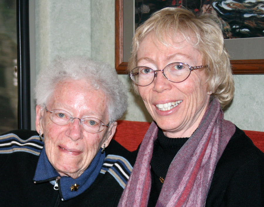Beverly Chilton and her mother Bette B. Chillton