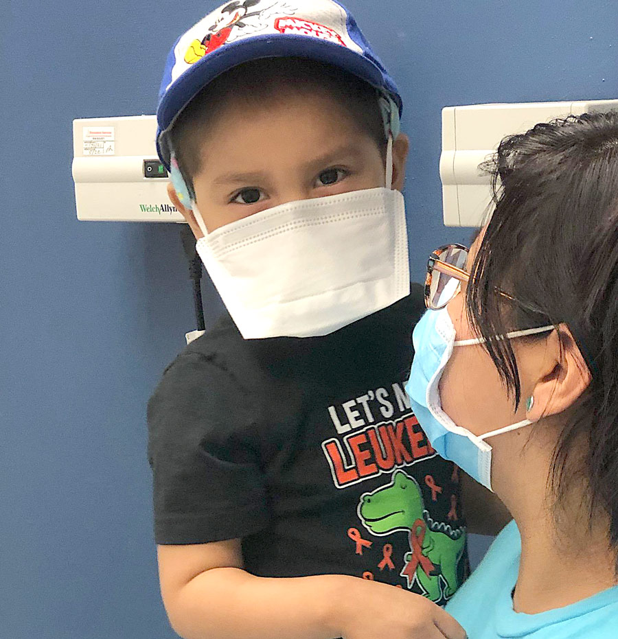 TTUHSC in Amarillo hosts a bone marrow registry drive to benefit children like Logan.