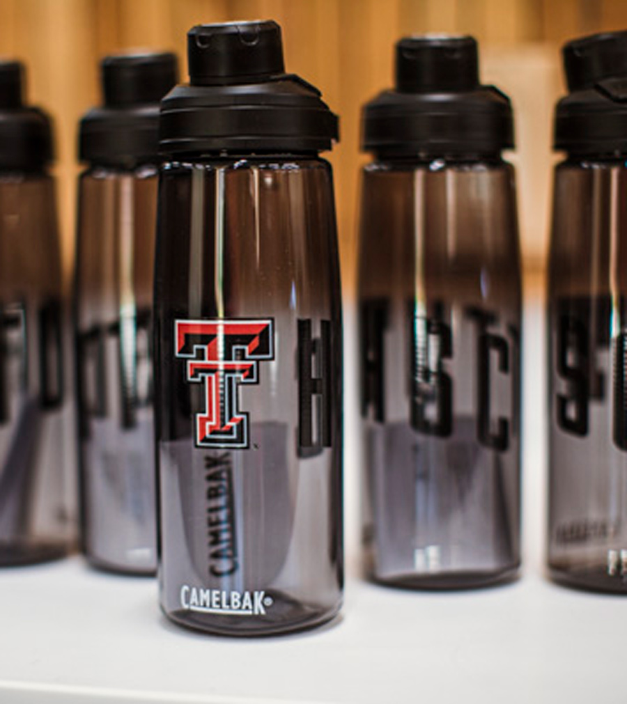 Texas Tech reusable water bottle
