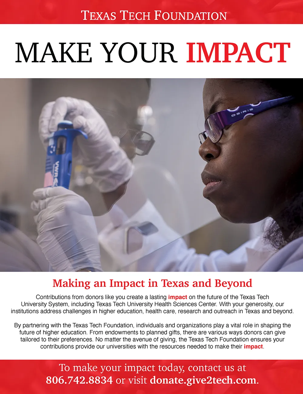 Make Your Impact Advertisement