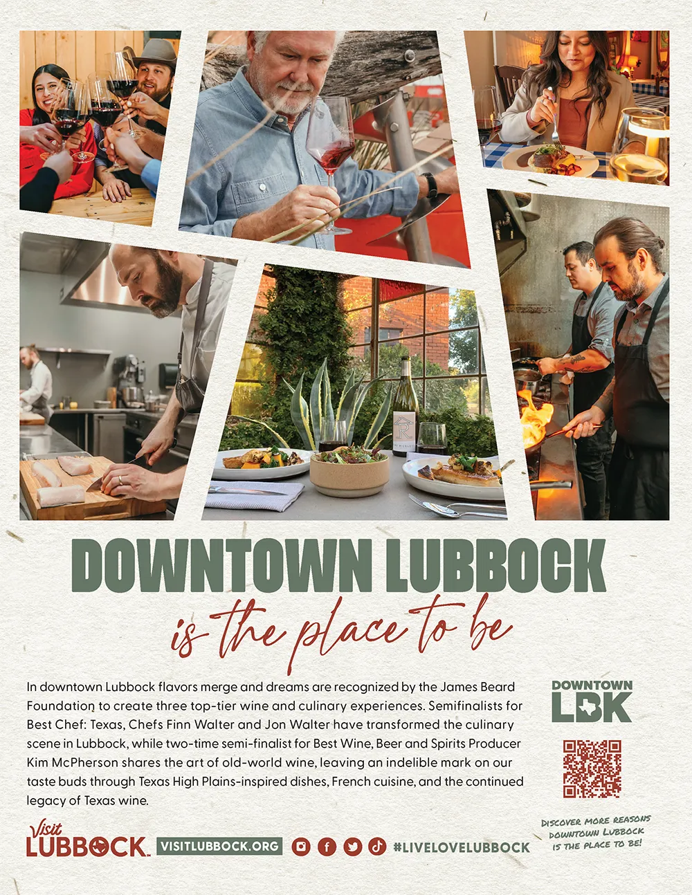 Downtown Lubbock Advertisement