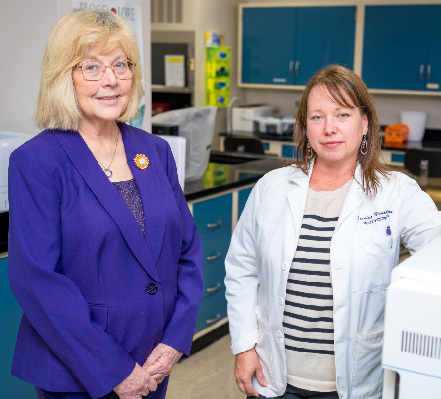 Alyce Ashcraft and Jessica Brashear