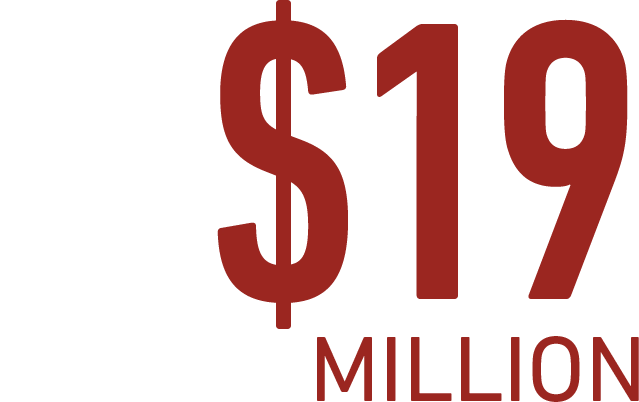 $19 million