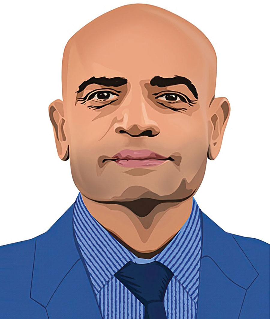 Sachin Shah, PharmD, MBA Illustrated Headshot
